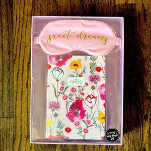 Wellness Journal & Sleep Mask Set